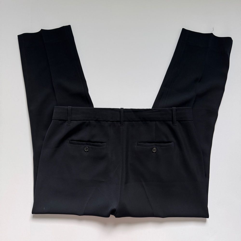 Vince Tapered Trouser Black Pants Size 14 - Picture 3 of 9